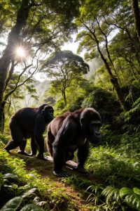 dry season gorilla trekking Bwindi June July August